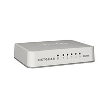 NETGEAR GS205-100UKS 5 Port Gigabit Ethernet 10/100/1000 Mbps Switch  - $31.00