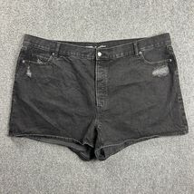 Old Navy Shorts Womens Plus 26 Charcoal Wash High Rise Slouchy Straight ... - $16.14