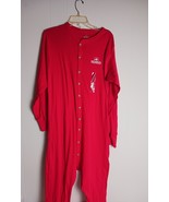 NEW  Men&#39;s RedHead Classic Knit Red 100% Cotton Long Johns Unionsuit  Sz M - $648.14 MXN