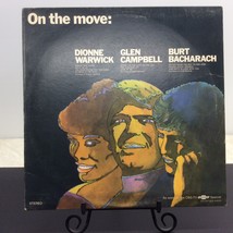 On The Move Dionne Warwick Glenn Campbell Burt Bacharach LP Vinyl Record SL6658 - £10.08 GBP