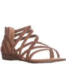 Carlos by Carlos Santana Womens Amara Brown Strappy Sandals s 6.5 M - £32.29 GBP