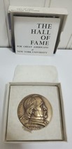 Nathaniel Hawthorne Hall O Fame Great American Bronze Medallion Medallic Art Nyu - $29.02