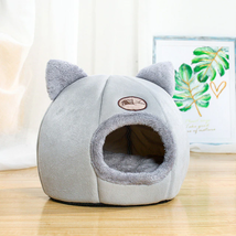 New Deep Sleep Comfort Cat Bed Inside Mat Basket Small Animal House - £19.38 GBP