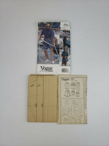 Primary image for Vogue 8644 Men's Short / Long Sleeve Shirts, Shorts, & Pants Size L-XL 1994 Cut
