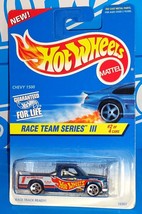 Hot Wheels 1997 Race Team III Series #534 Chevy 1500 Blue w 5DOTs Unpainted Base - £4.74 GBP