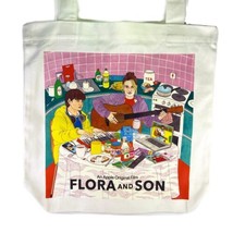 Apple TV Flora &amp; Son Tote Bag 16”x16” White Illustrated - £13.95 GBP