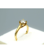 .98ct Natural Solitaire Diamond Engagement Ring 14k Gold VS2 Size 6.5 20... - £4,213.03 GBP