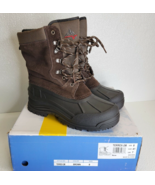 NORTIV 8 Men&#39;s Boots Brown Size 8 Terrex-2M  Insulated Waterproof Work W... - $41.57
