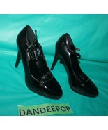 Pleaser Black Patent Leather Pumps Stiletto High Heels 5266 Size Women&#39;s 6 - £19.46 GBP