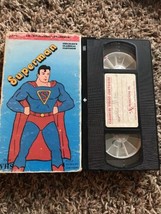 Superman 2 VHS 3-G Productions Animated 1988 - £6.82 GBP