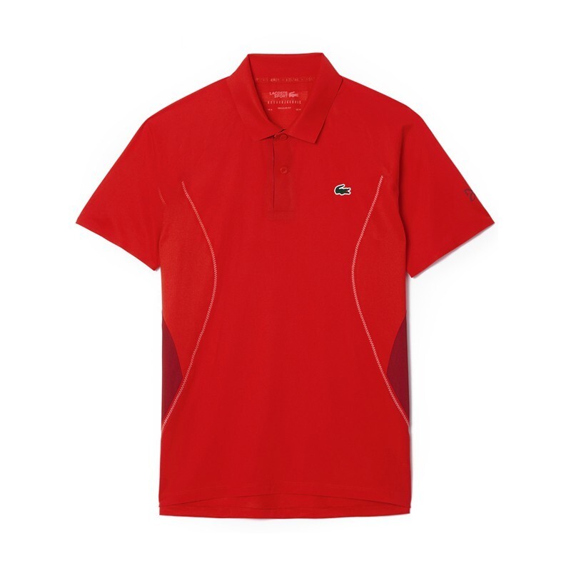 Lacoste Novak Short Sleeve Polo DH7311-54G F8M Men&#39;s Tennis T-Shirts Spo... - $124.11