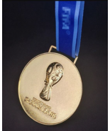 2018 Russia FIFA Soccer World Cup Gold &#39;Winner&#39;s Medal with Logo Ribbon ... - £27.50 GBP