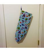 Animals Design Handmade Fabric Plastic Grocery Plastic Bag Holder - £7.53 GBP