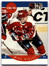 1990-91 Pro Set #320 Mike Ridley EX Excellent Capitals ERR ID:43162 - $1.67