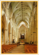 The Nave York Minister Postcard PC544 - £3.73 GBP