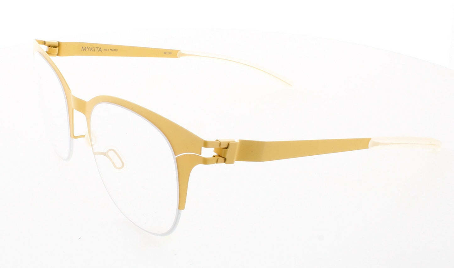 MYKITA NO1-ZINC/WHITE-DEMO Eyeglasses ZINC/WHITE N/Amm - $125.98