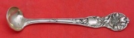 Wild Rose By Watson Sterling Silver Mustard Ladle Original 4 1/8&quot; - £102.08 GBP