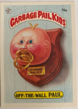 Garbage Pail Kids Series Two (1985) - 75a off-the-wall PAUL (Near Mint) ... - $23.79