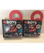 NEW Lego Dots Disney Mickey Stitch On Patch Boxes #41963 - 190 Pieces - $27.10 CAD