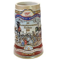 1988 Miller High Life Beer Stein Great American Achievements 3rd In Series - £11.73 GBP