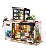 Miniature Wooden Doll House New Diy Kevin Studio Furniture Model Buildin... - £63.86 GBP