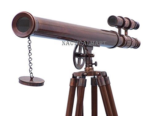 NauticalMart Floor Standing Oil-Rubbed Bronze Griffith Astro Telescope 64