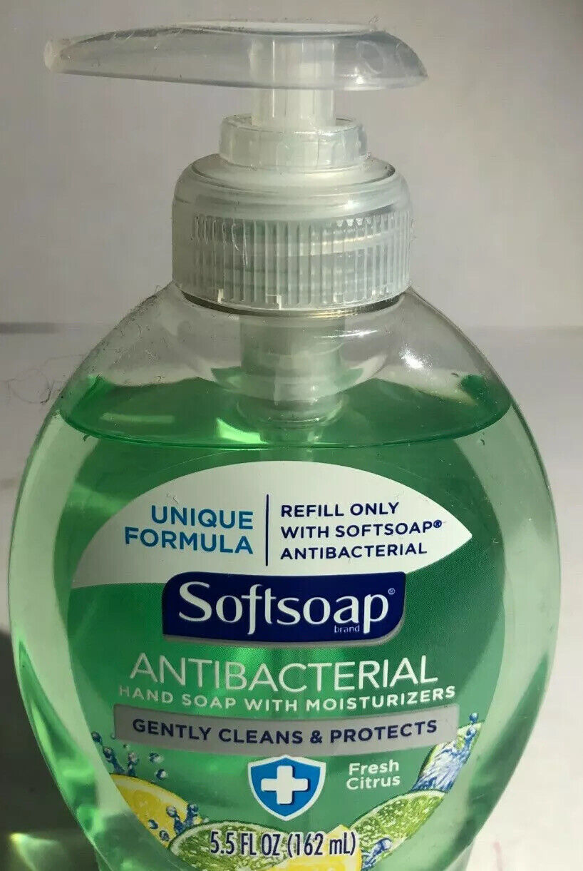 Softsoap Fresh Citrus Hand Soap With Moisturizers 1ea 5.5FL OZ Blt New S... - $2.95