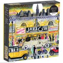 Galison Michael Storrings 1000 Piece Jazz Age Jigsaw Puzzle - £29.02 GBP