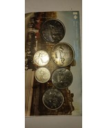 6CANADIAN SILVER COIN SETvf-f,4,LOONIES45,47 68,75/2-QUARTERS/FR.S&amp;H, NI... - $102.56 CAD