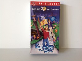 Willy Wonka and The Chocolate Factory VHS 1996 25th Anniversary Gene Wilder - £10.99 GBP