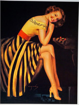 Pin-up Poster Print Billy Devorss Your Move 1948 - $12.99