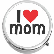 I Love Mom  Medicine Vitamin Compact Pill Box - $11.76