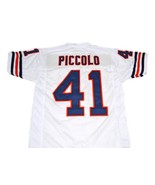 Brian Piccolo #41 Brian&#39;s Song Movie Men Football Jersey White Any Size - $54.86 CAD