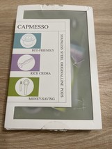 Capmesso Stainless Steel Originalline 2 Pods Missing 1 Nespresso Refillable - £20.81 GBP