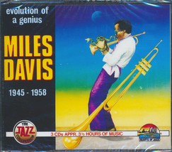 Miles Davis - Evolution Of A Genius 1945-1958 (40 tracks) (3xCD) - £3.35 GBP