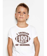 I Tackled 100 Days of School, Football 100 Day of School Shirt, Tackled ... - £14.78 GBP