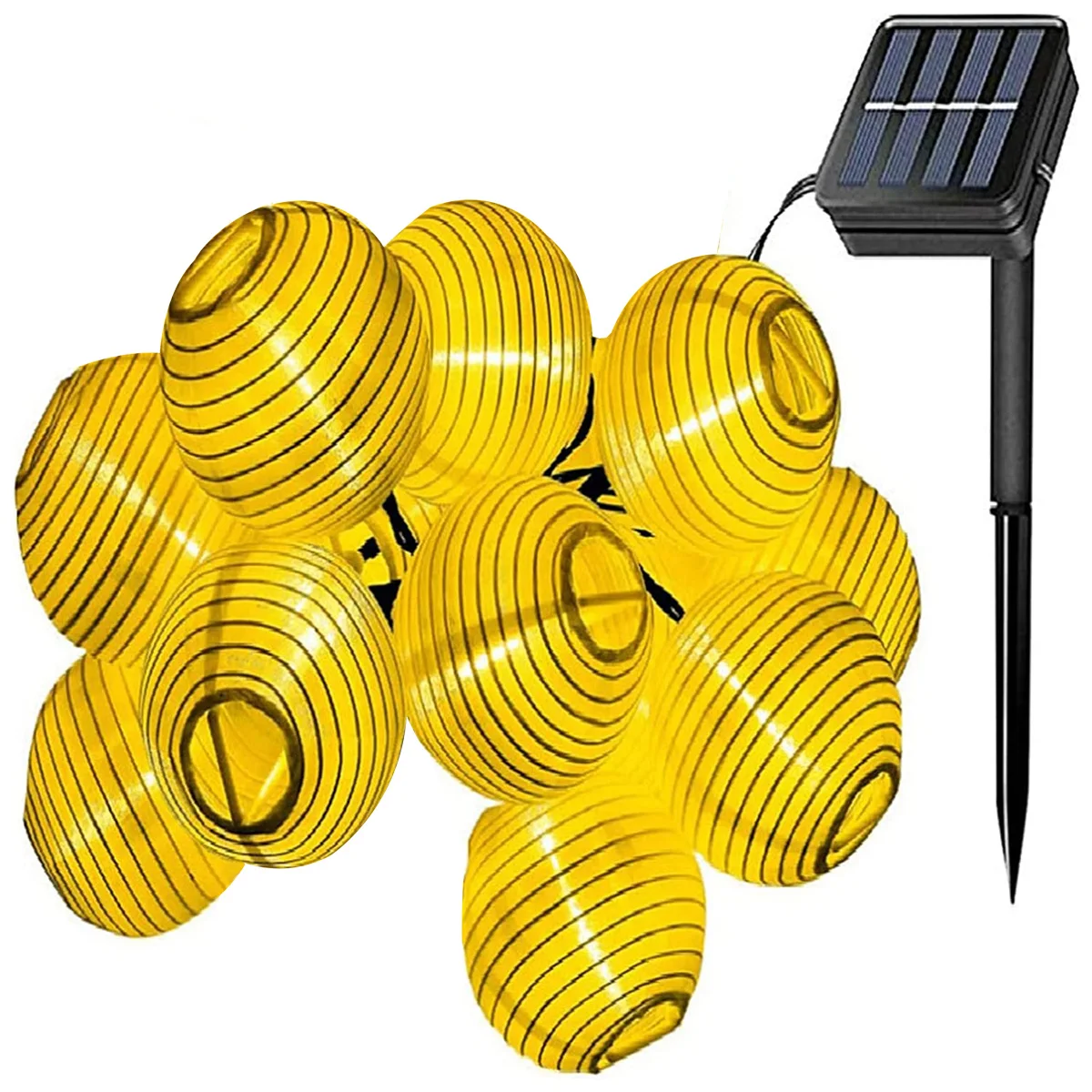 Solar String Fairy Lights LED Patio Gar Light Outdoor with 8 Modes Waterproof So - £140.98 GBP