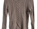 Old Navy Cable Knit Sweater Womens Size XS Round Neck Chunkycore Pullover - £5.94 GBP