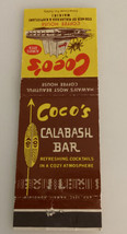 Vintage Matchbook Coco’s Calabash Bar Coffee Waikiki Beach Hawaii Garden... - $27.01