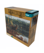 Hautman Brothers Puzzle Black Bay Moose 1026 Piece By Buffalo Games Very... - £10.49 GBP