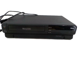 RCA Home Theatre VCR VHS 4 Head HiFi Stereo No Sound Only Shows Black an... - $9.99