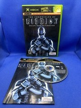 Chronicles of Riddick Escape From Butcher Bay (Original OG Xbox) Complete Tested - £8.79 GBP