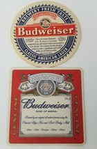 Coasters Anheuser Busch Employee Budweiser Cardboard Vintage Set of 2  - £4.40 GBP