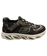 Skechers Slip-Ins Athletic Sneakers Boys 4 Black Gray Flex Glide Slip On... - $44.57 CAD