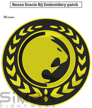 Renzo BJJ Gi Patches Gracie Embroidery Patches BJJ Gi Embroidery Patches - $19.99