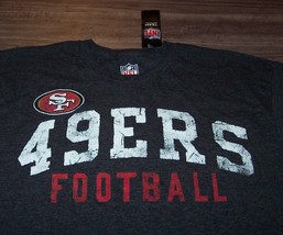 VINTAGE STYLE SAN FRANCISCO 49ERS NFL FOOTBALL T-Shirt 2XL XXL NEW - £15.86 GBP