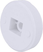 Charlotte Pipe 2 in. DWV PVC MPT Flush Cleanout Plug White ‎- PVC 00110 ... - £7.39 GBP