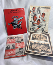 Baltimore Orioles MLB  Baseball Team 1963 1969 1974 1979 Programs Scoreb... - £55.91 GBP