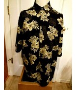 Vintage Campia Moda Hawaiian Floral Style Shirt Men&#39;s Size L Aloha Rayon - £15.81 GBP