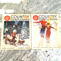 2 Country Gentleman Magazines 1937 Agriculture, Vintage Advertisement ads - £12.39 GBP